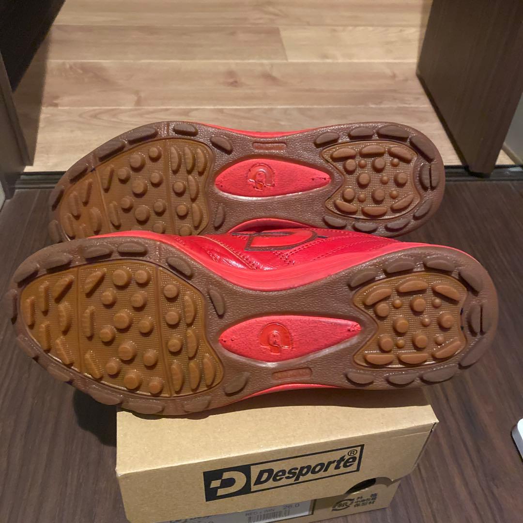 Desporte フットサルシューズ レッド