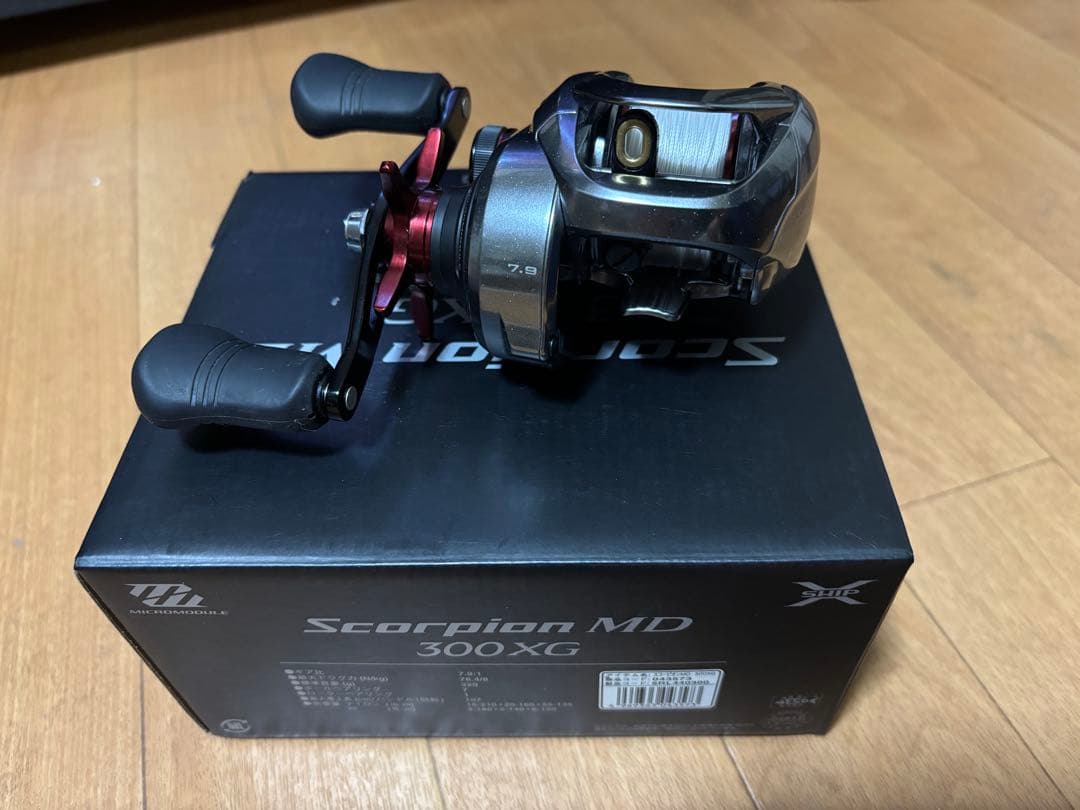 Scorpion MD 300XG ベイトリール