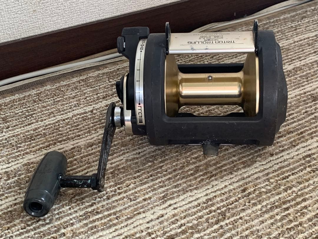 最終値下げ シマノ トライトン トローリング50Wクエ アラ モロコ大物底物