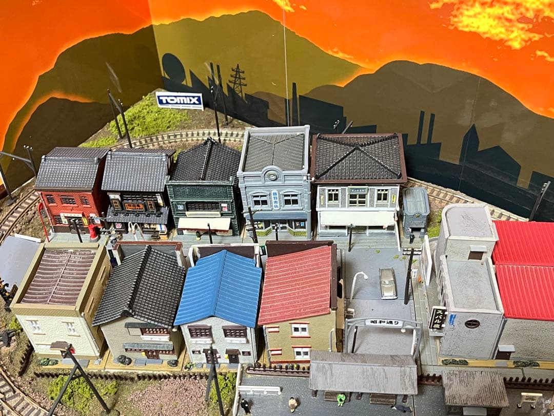 講談社　昭和の鉄道模型を作る　完成ジオラマ　オリジナル車両　パワーパック　セット