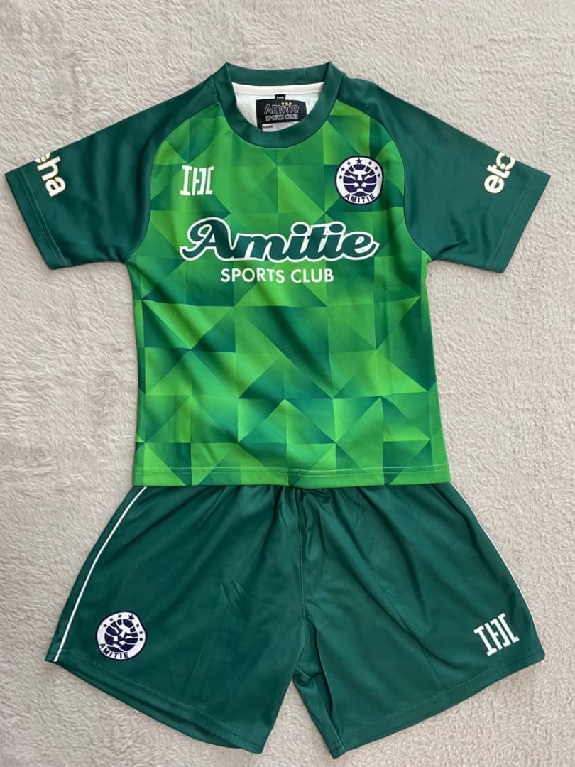 Amitie サッカーウェアセット 緑色