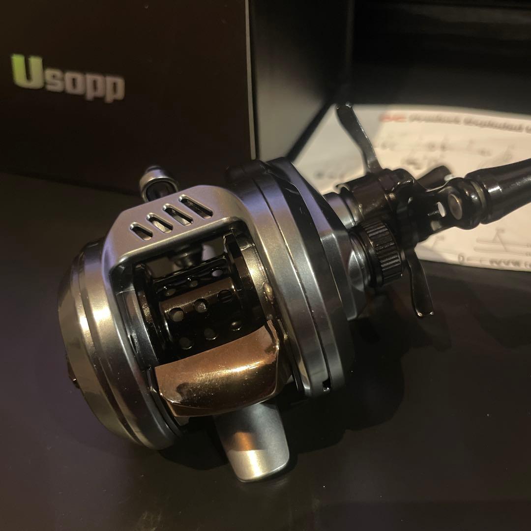 DC搭載 USOPP 丸型　ウソップ　ベイトフィネス　1gキャスト可　右ハンドル