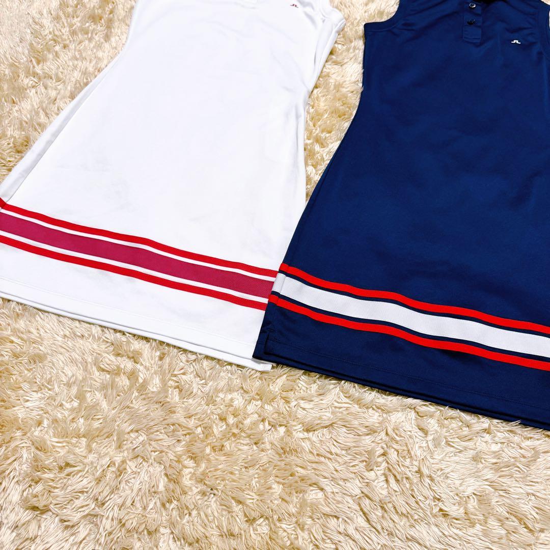 【美品】J.LINDEBERG ジェイリンドバーグ　ワンピース　2枚セット　XS