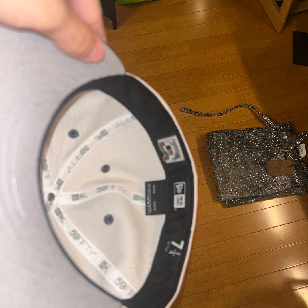 New Era LAファー付きキャップ 7 3/8