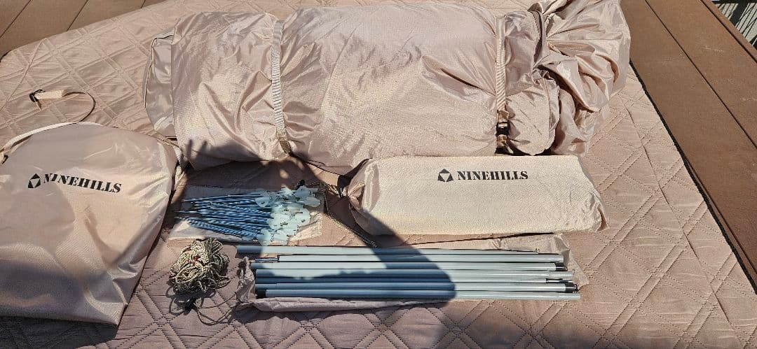 senai75 　ナインヒルズ　ninehills　大型ワンタッチテント