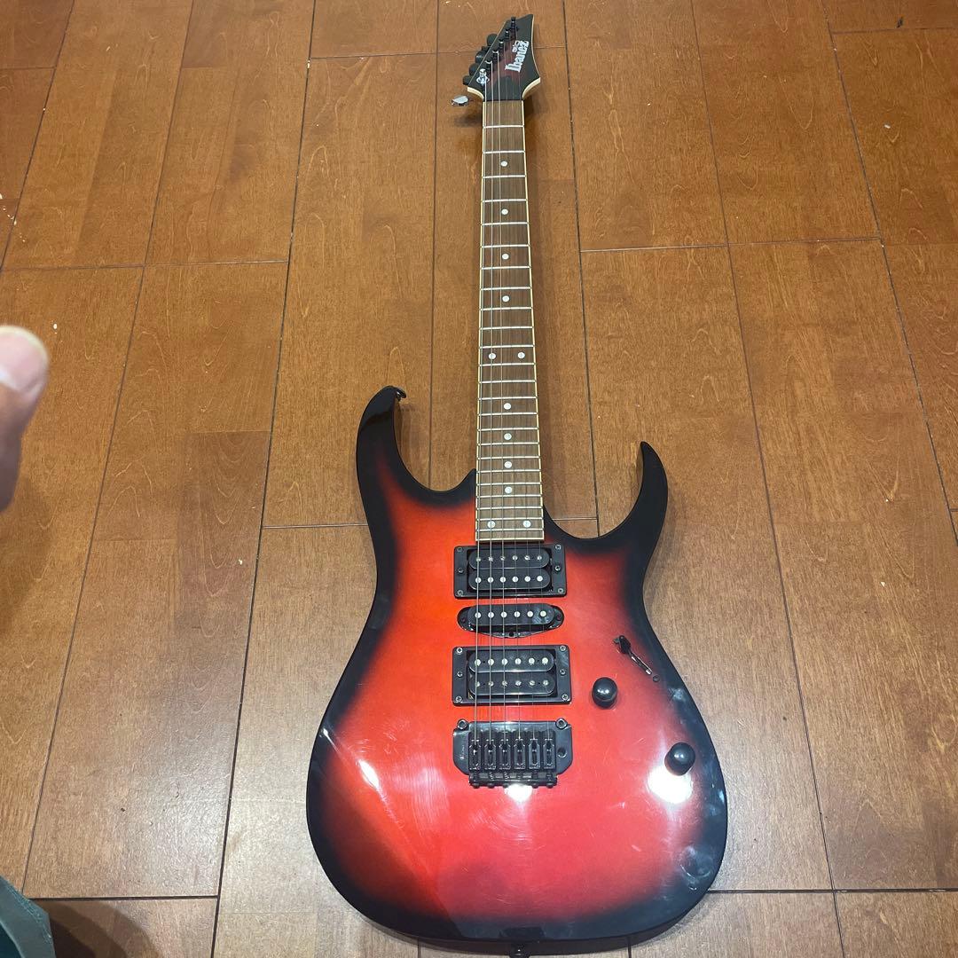 エレキギター グラデーションオレンジ