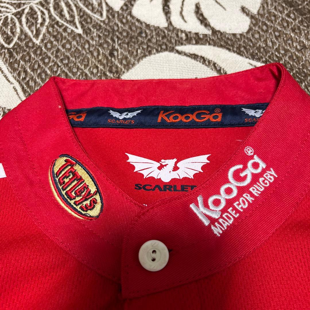 Kooga(クーガ)ラネリ スカーレッツ ホーム ラグビージャージ　05-06