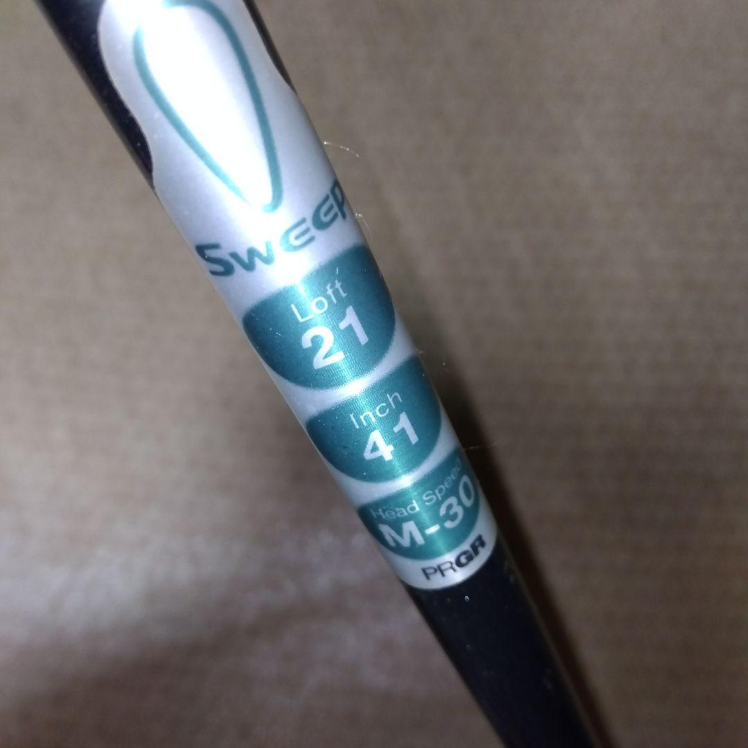 プロギア　レディース　フェアウェイウッド５Ｗ【２１°】Ｍ３０・【Ｌ】 新品未使用