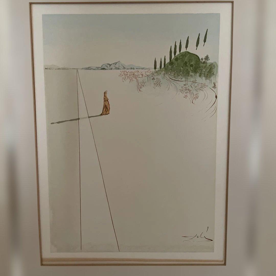 サルバドール・ダリ☆Salvador DALI リトグラフ「神曲」☆保証書付