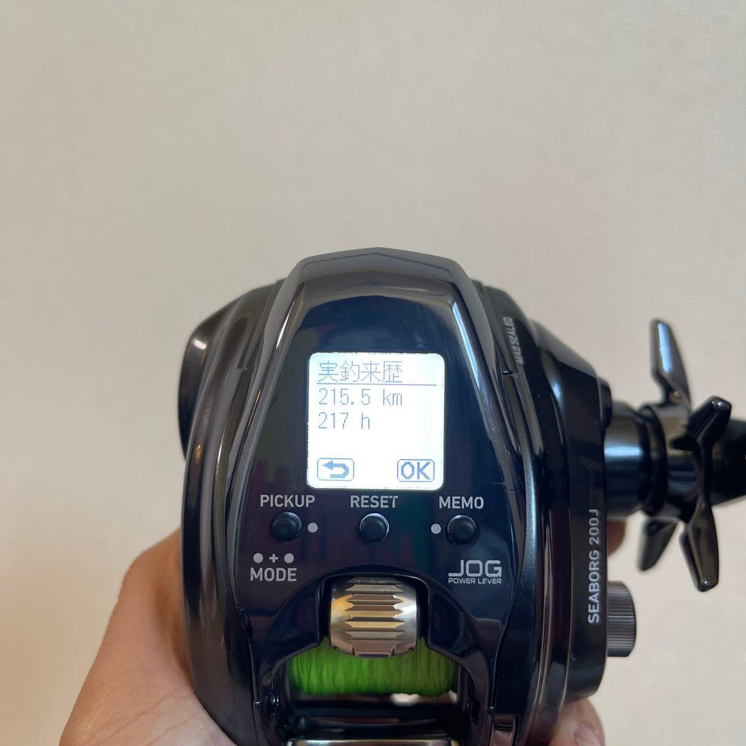 【通電確認済】ダイワ 22シーボーグ 200J（右）