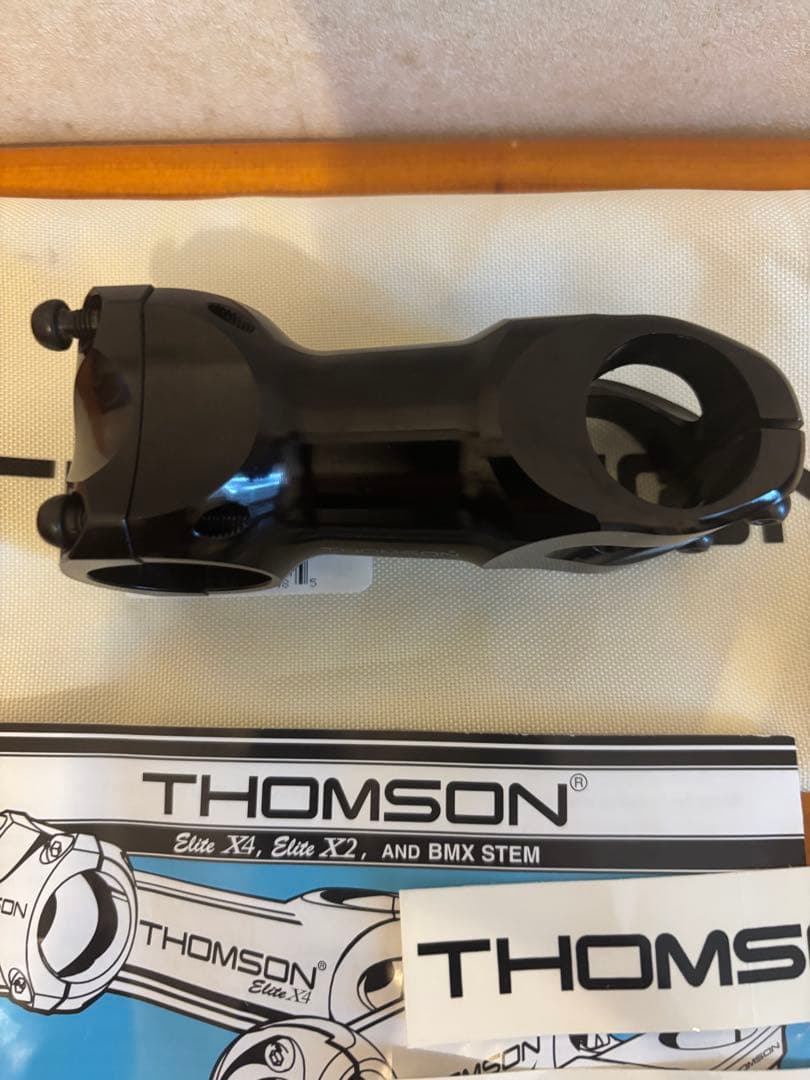 THOMSON Elite X4 ステム 80mm 10° ブラック