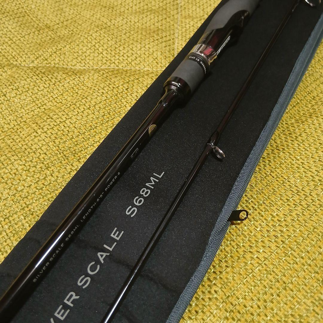 ロッド APIA NAVAL SILVER SCALE S68ML