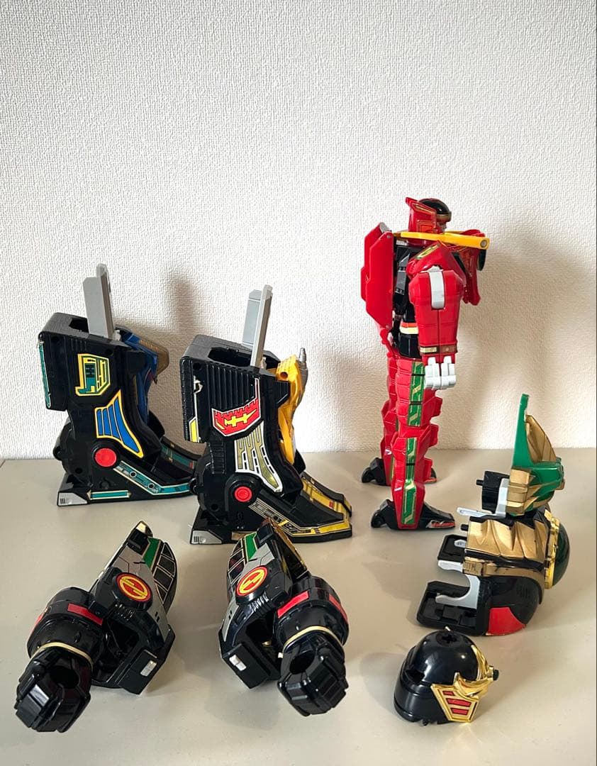 [ジャンク品] BANDAI 五星戦隊ダイレンジャー 五星合体 DX大連王