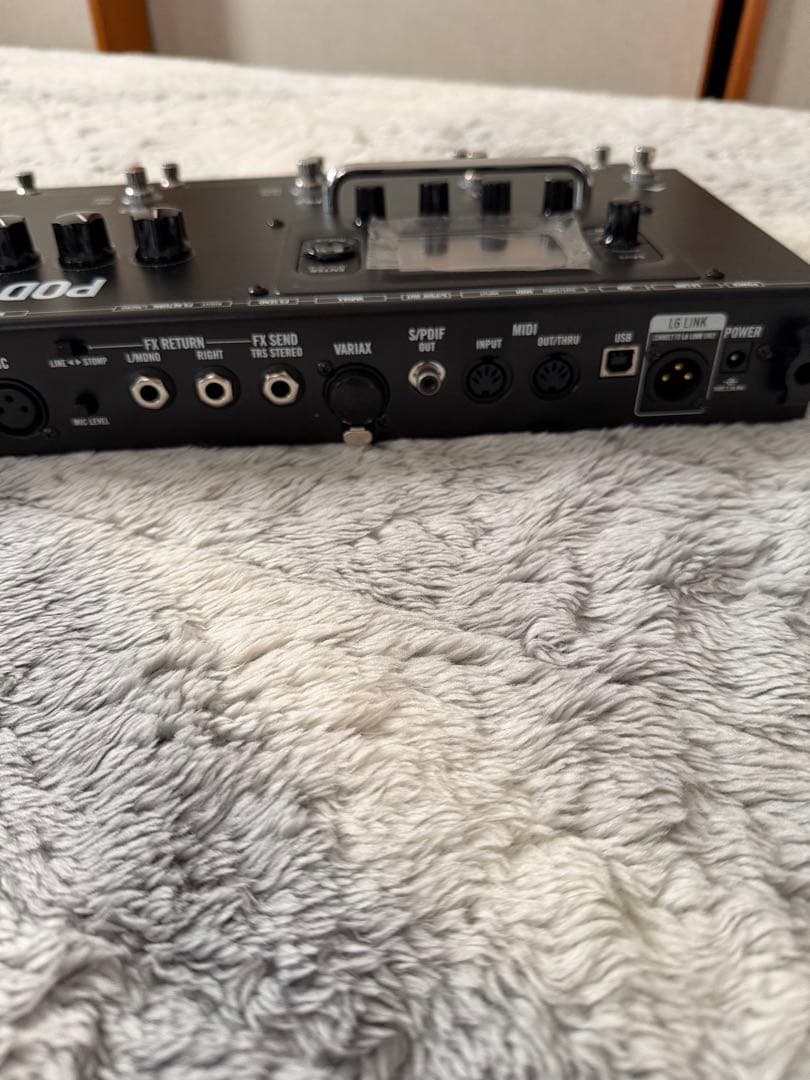 Line 6 POD HD500X Fullyloadedインストール済み