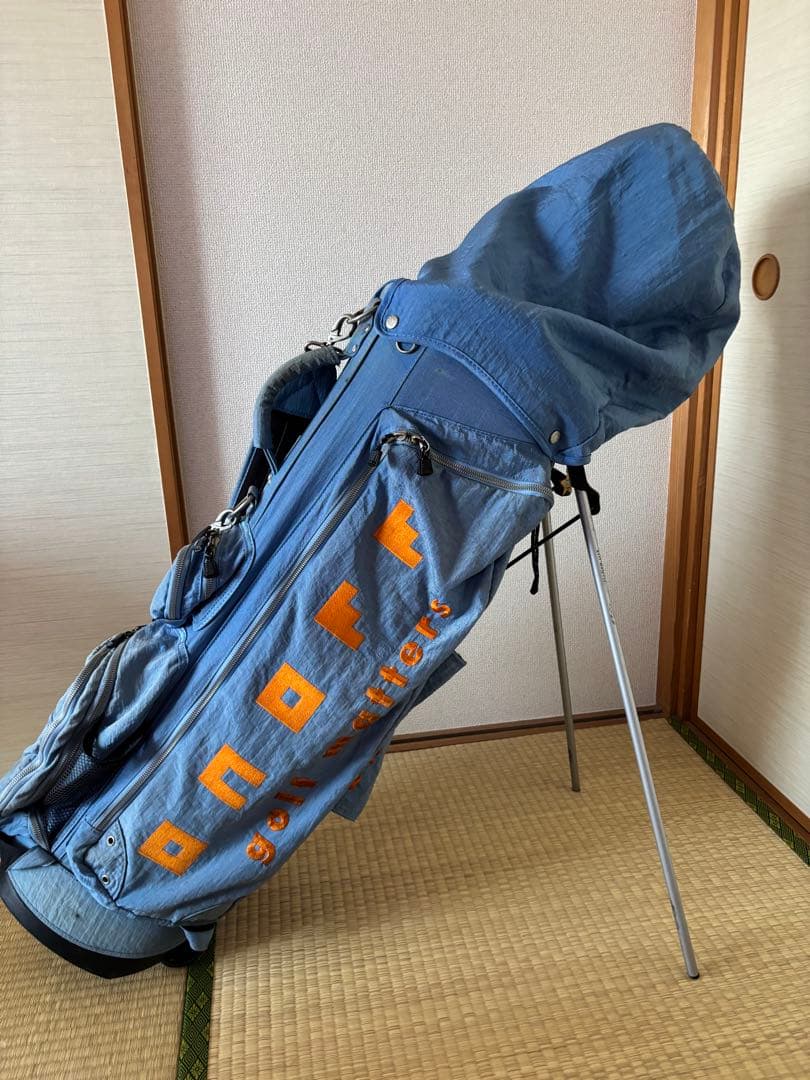 onoff スタンドバッグ 青