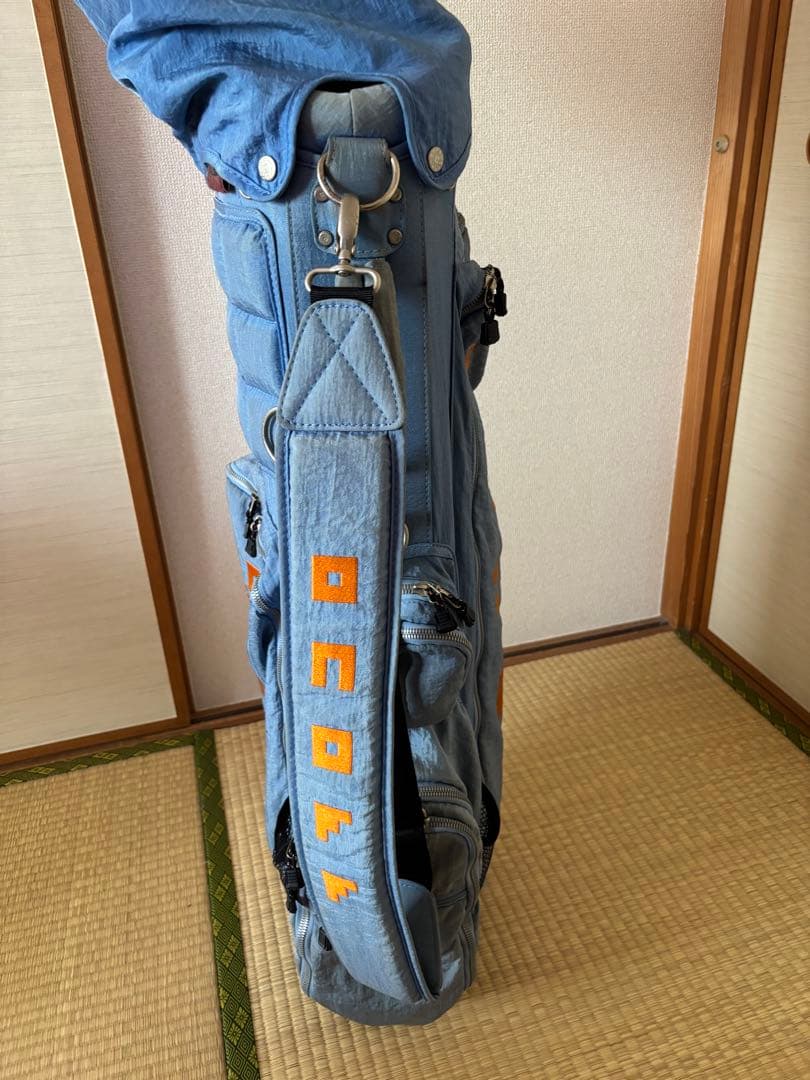 onoff スタンドバッグ 青