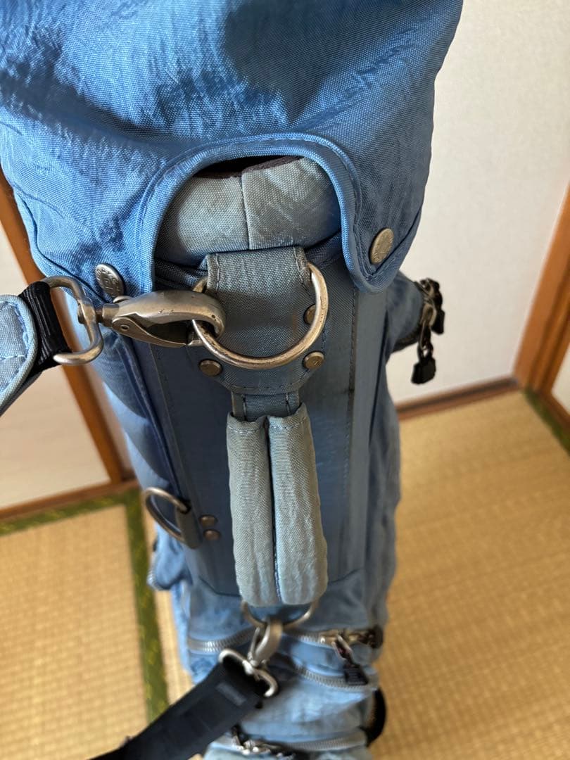 onoff スタンドバッグ 青