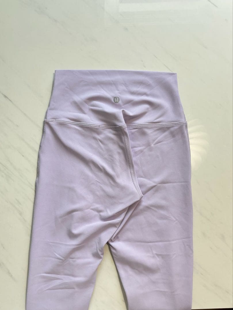 ルルレモン　align ハイライズレギンス24 サイズS 春色パープル