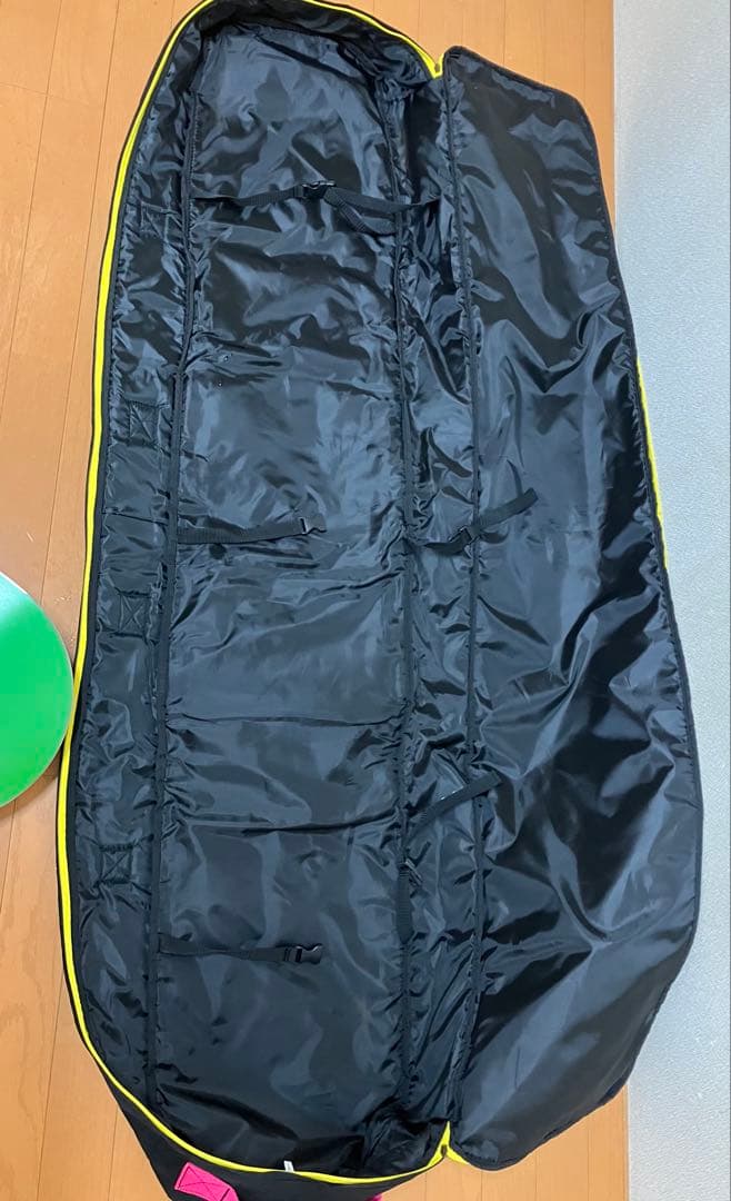 CSB スノーボード 147cm ビンディング、サロモンケース付き