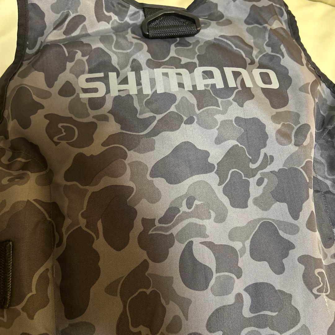 SHIMANO カモフラージュ ライフジャケット