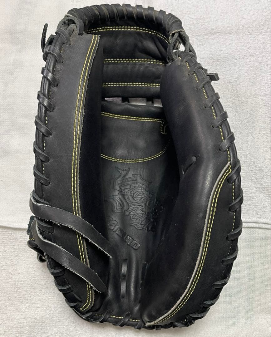 Mizuno プロステイタス キャッチャーミット 黒