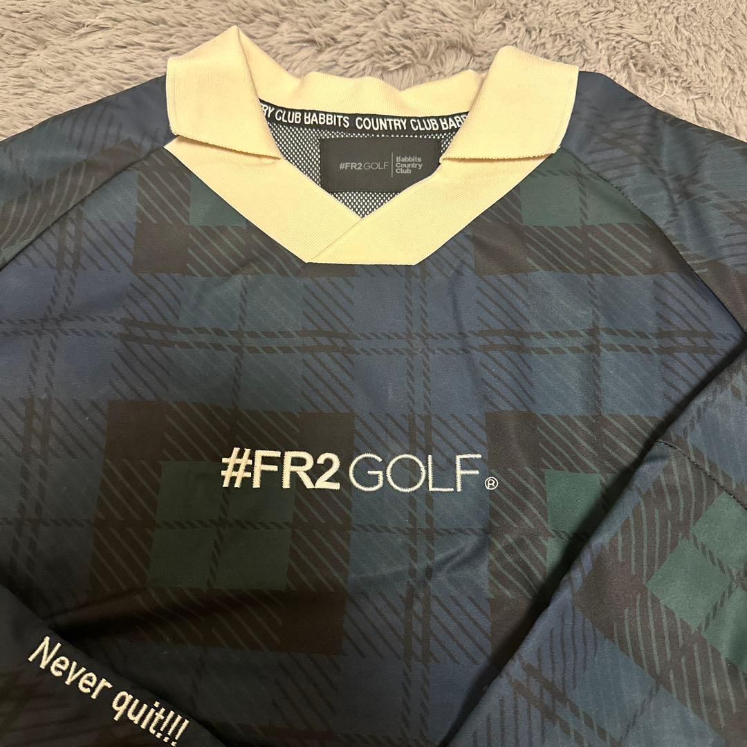 FR2 GOLF チェック柄ブルゾン　M