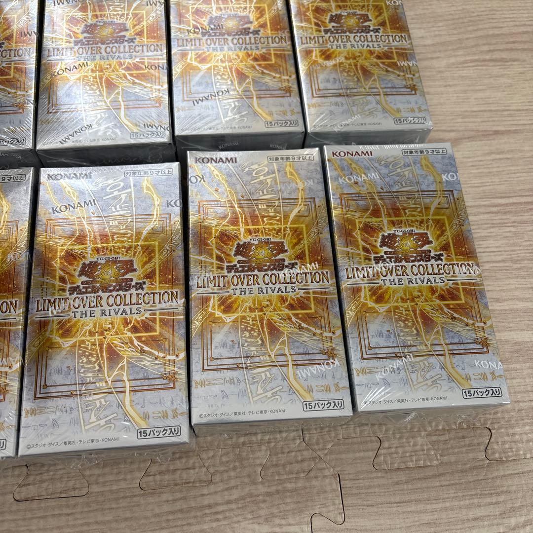 遊戯王リミットオーバーコレクションライバルズ12box 新品未開封　シュリンク付