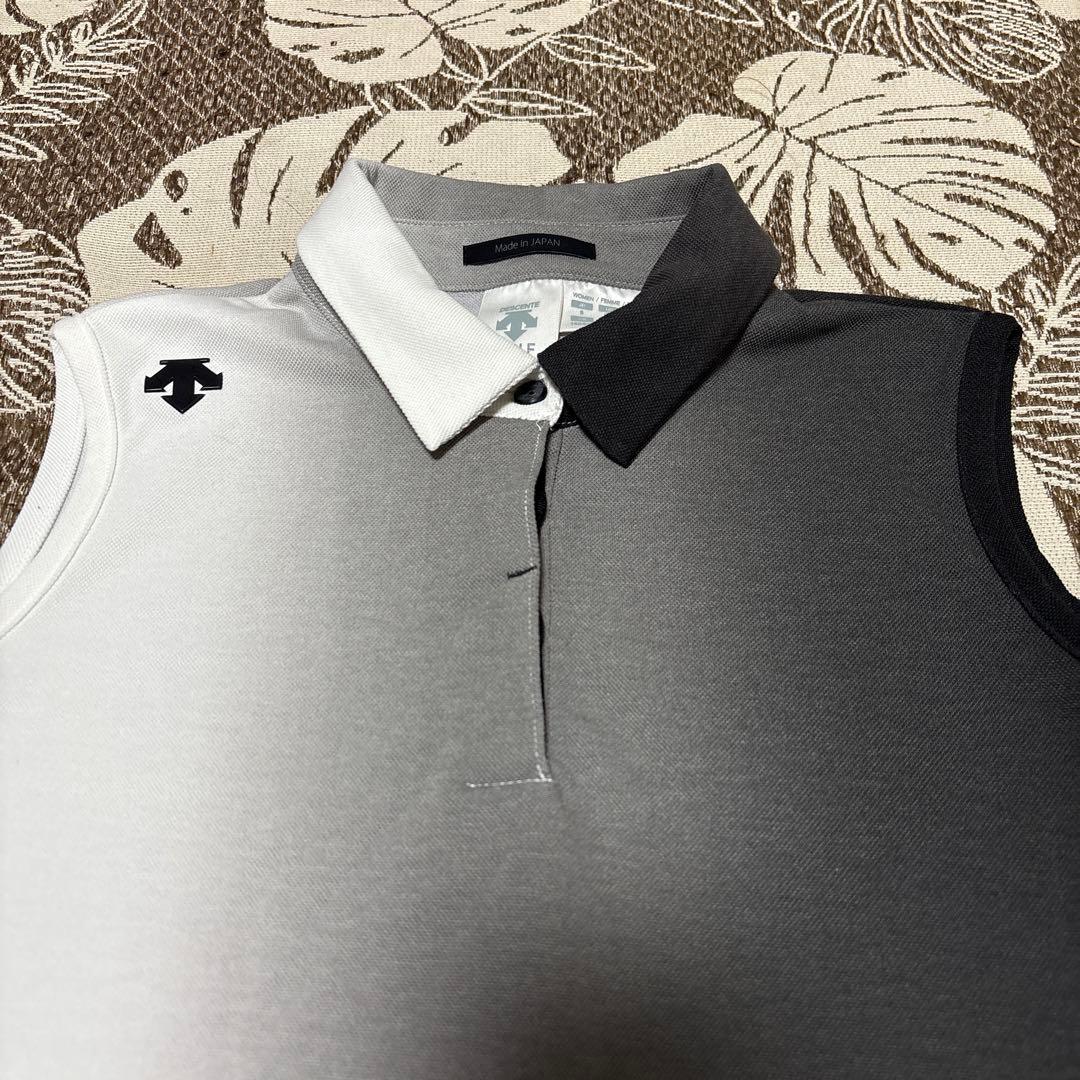 DESCENTE GOLF(デサントゴルフ)京友禅 スリーブレスワンピース　S