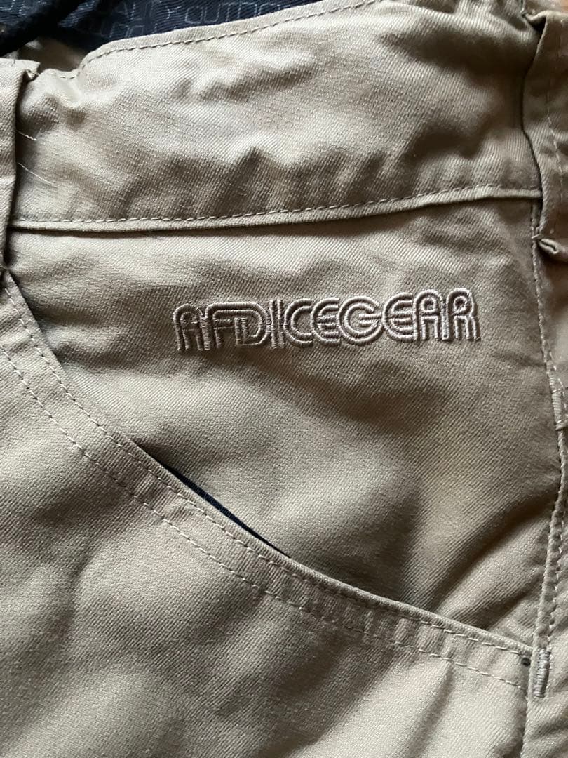 AFDICEGEAR スノーボードパンツ エクストラスモール
