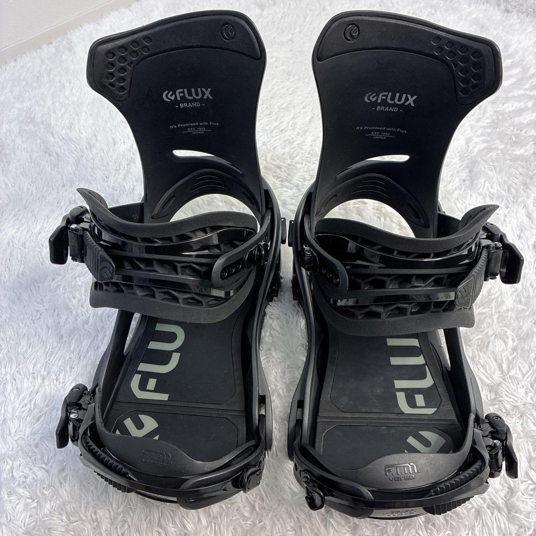 【極美品】FLUX DS ビンディング Mサイズ ブラック 箱付き スノーボード