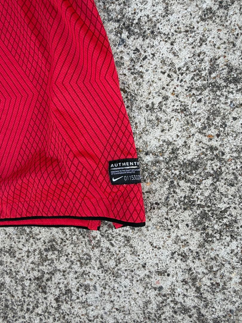 Nike 赤 ポロシャツ サッカーシャツ 浦和レッズ