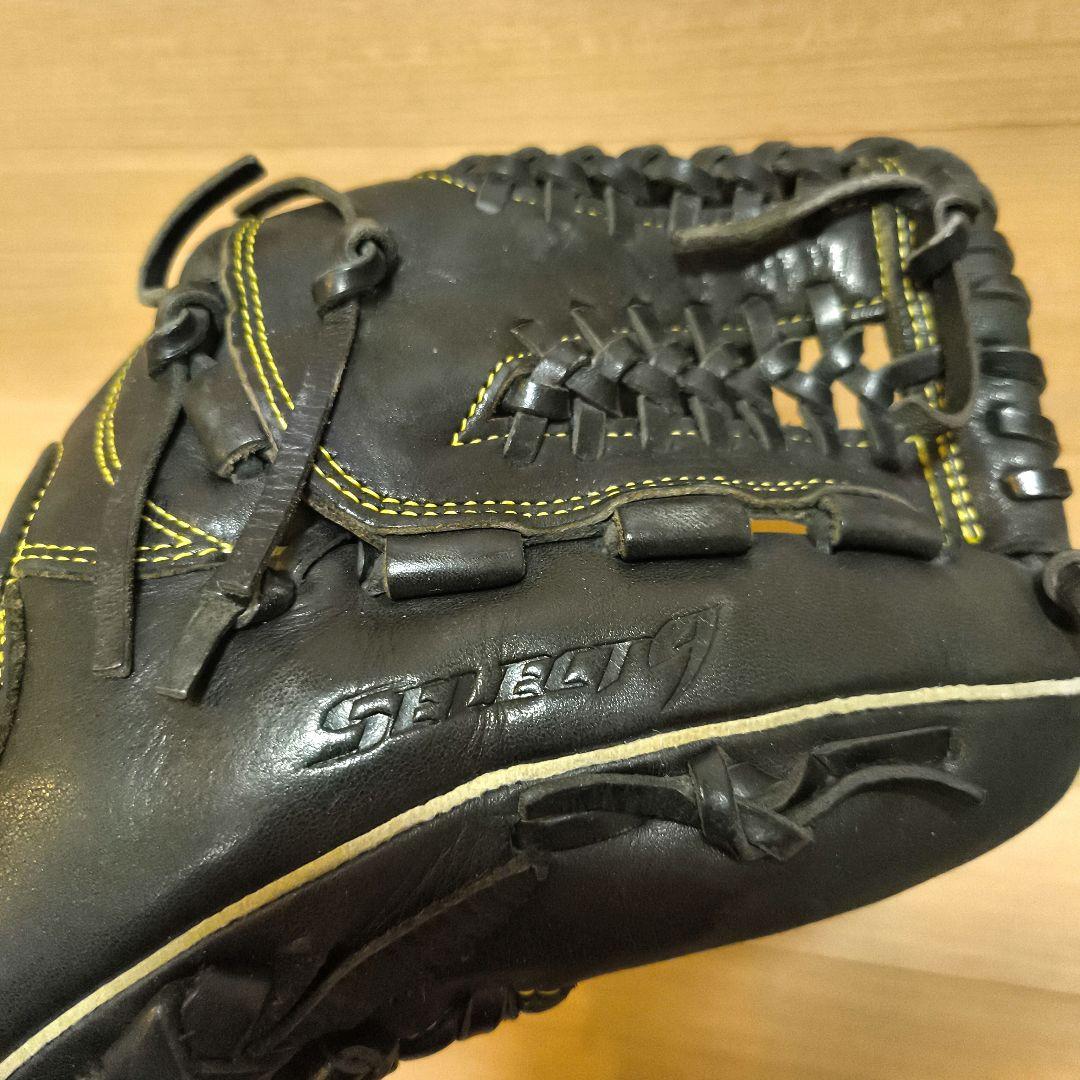 Mizuno ミズノ セレクトナイン 黒　少年　軟式　ソフトボール用グローブ