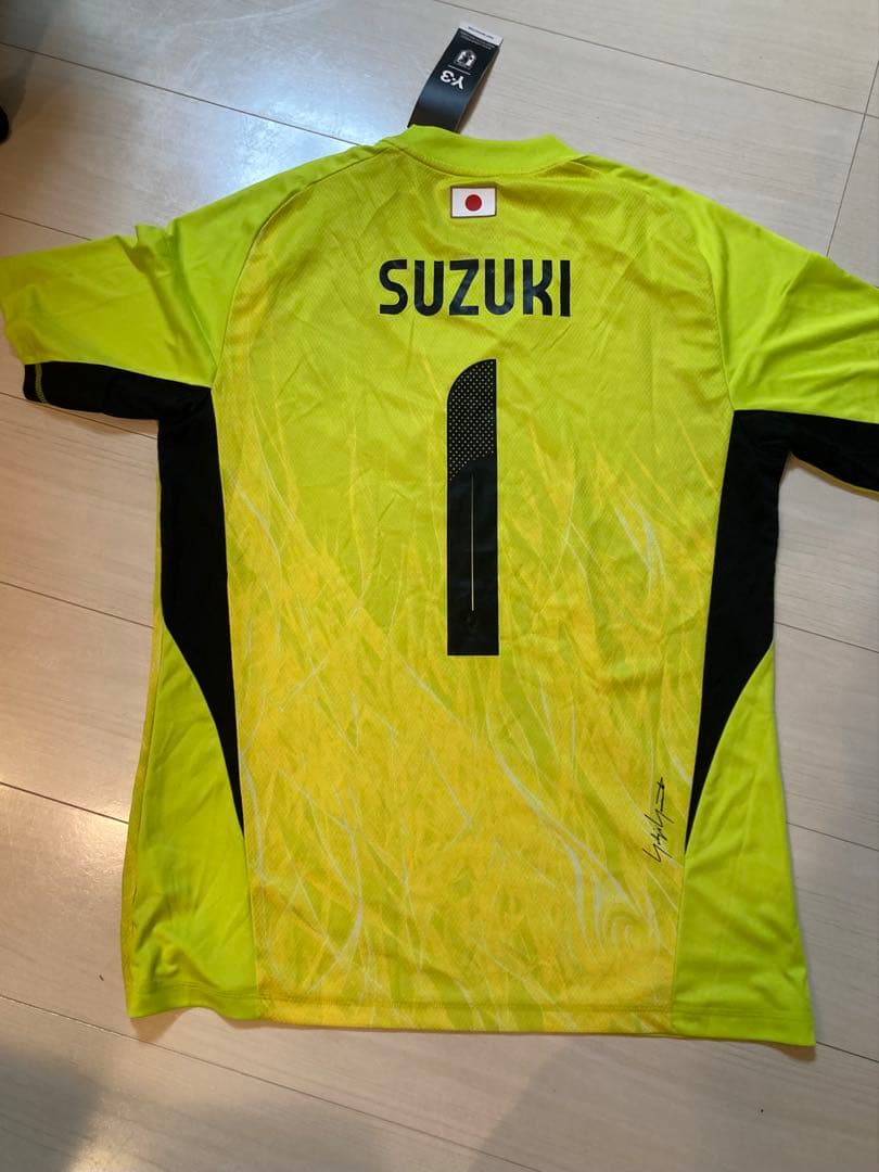 【新品未使用タグ付き】日本代表2024 Y-3 GKユニフォーム1番 鈴木彩艶