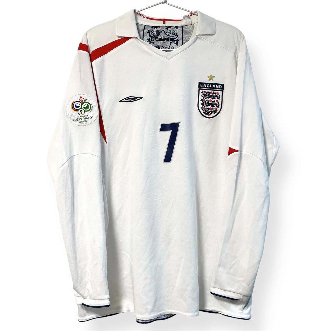 UMBRO｜2006 イングランド ベッカム ドイツワールドカップパッチ付き