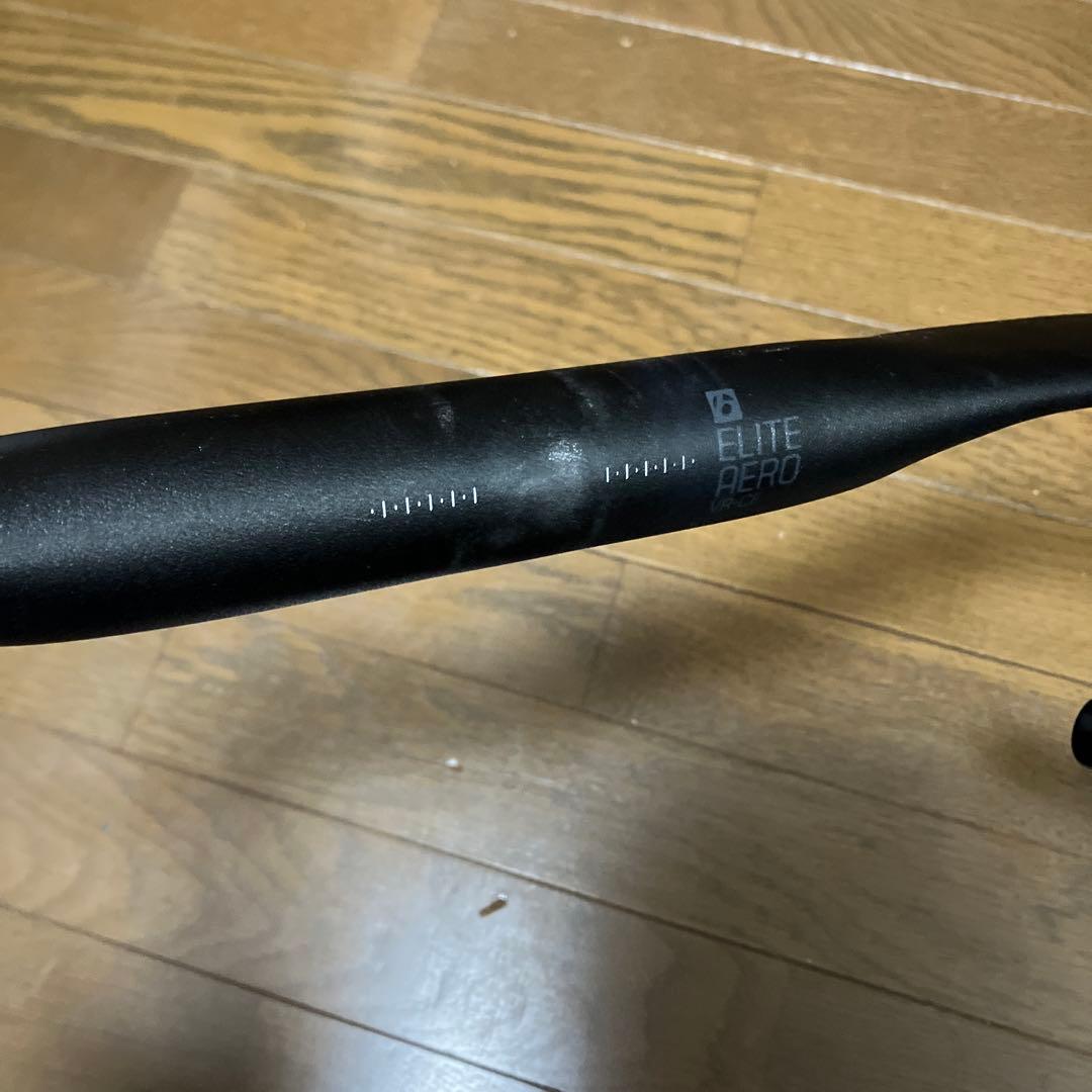 bontrager ELITE aero vr-cf アルミハンドル