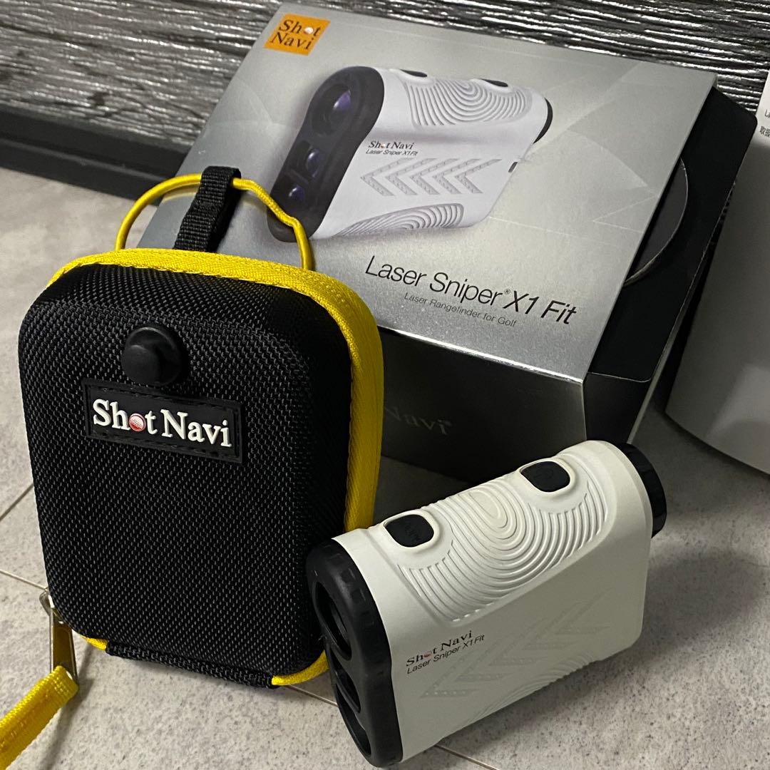 ShotNavi Laser Sniper X1 Fit ゴルフ用距離計☆中古品