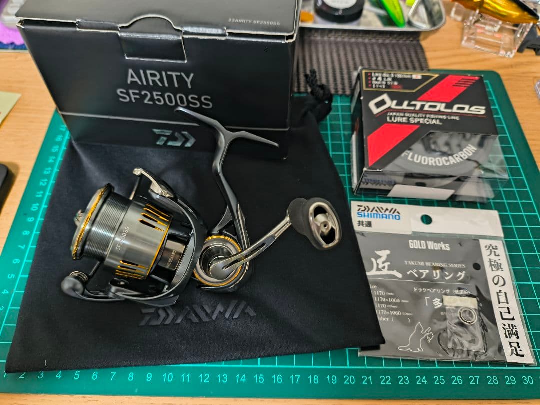 23AIRITY SF2500SS 新品未使用 カスタム ダイワ エアリティ