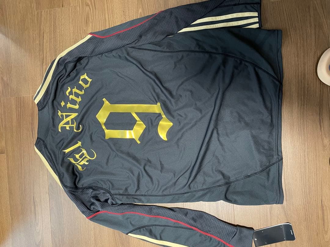 【タグ付き】リヴァプールFC 黒EL NINO トーレス9 adidas M
