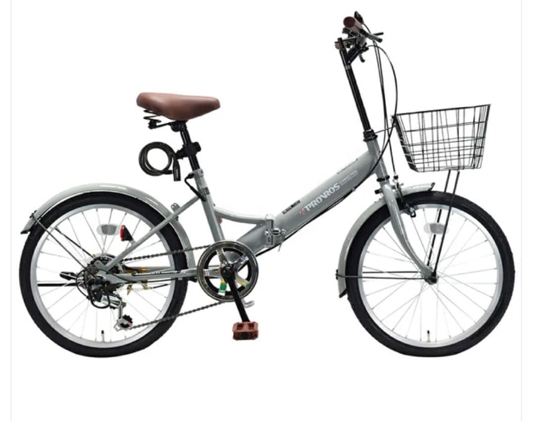 【引き取り限定】PROVROS プロブロス 折りたたみ自転車 20インチ6段ギア