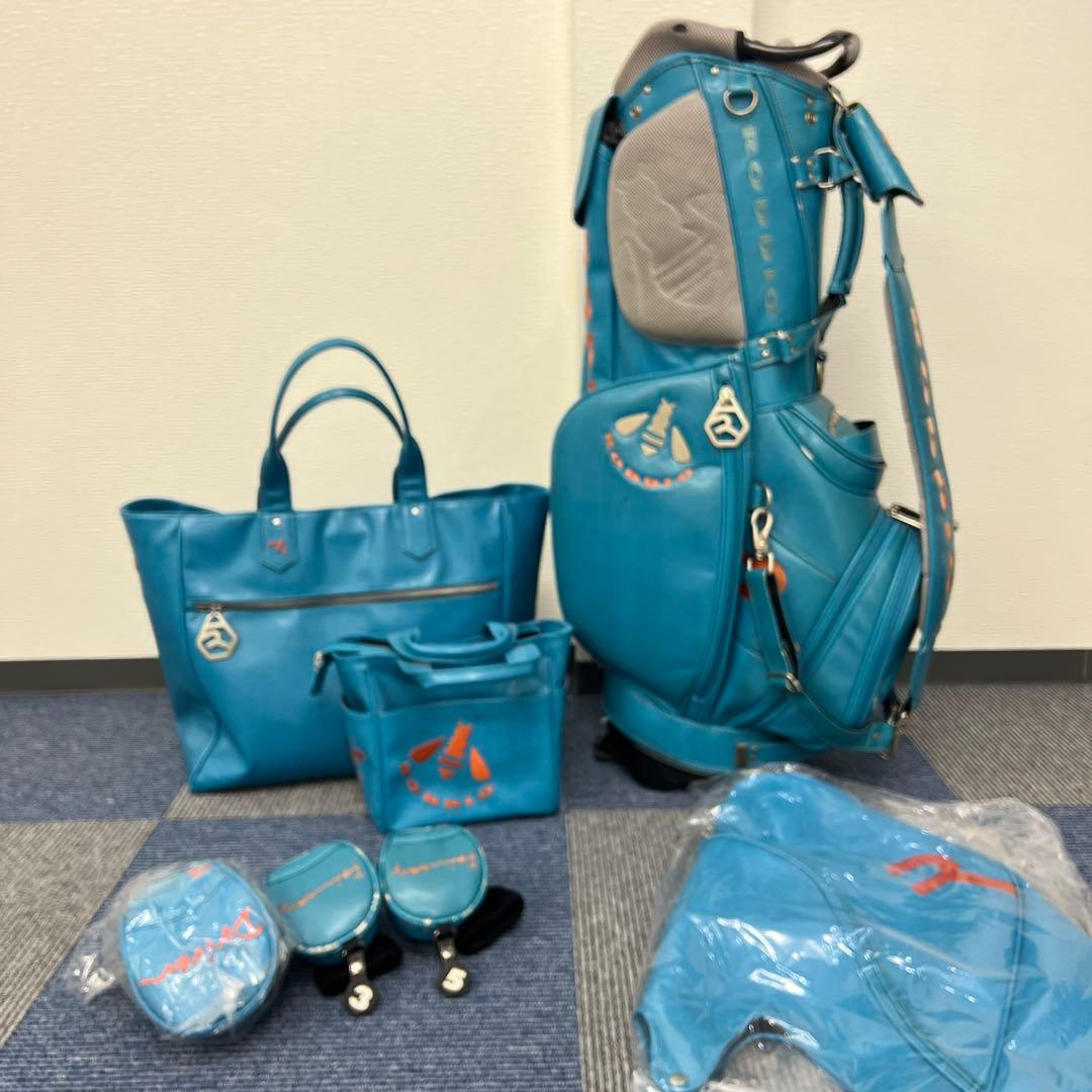 豪華フルセット★USED★ロッディオ プレミアム キャディバッグ スタンド