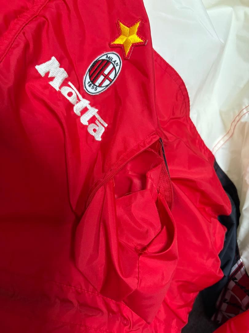 ウェア 90s LOTTO \" AC MILAN \" BENCH COAT