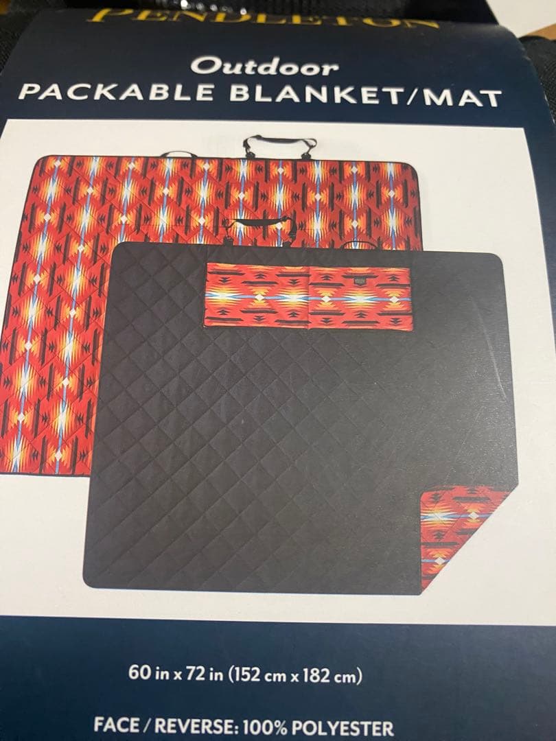 PENDLETON PACKABLE BLANKET MAT 新品