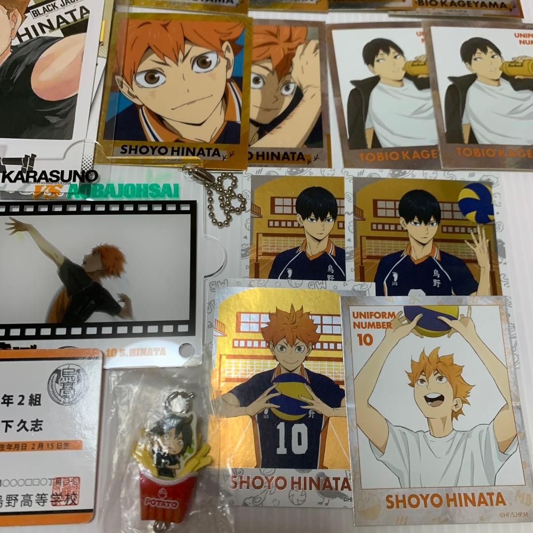 ハイキュー!! 水着 クリアファイル フォトカード バラエティーカード 影山飛雄