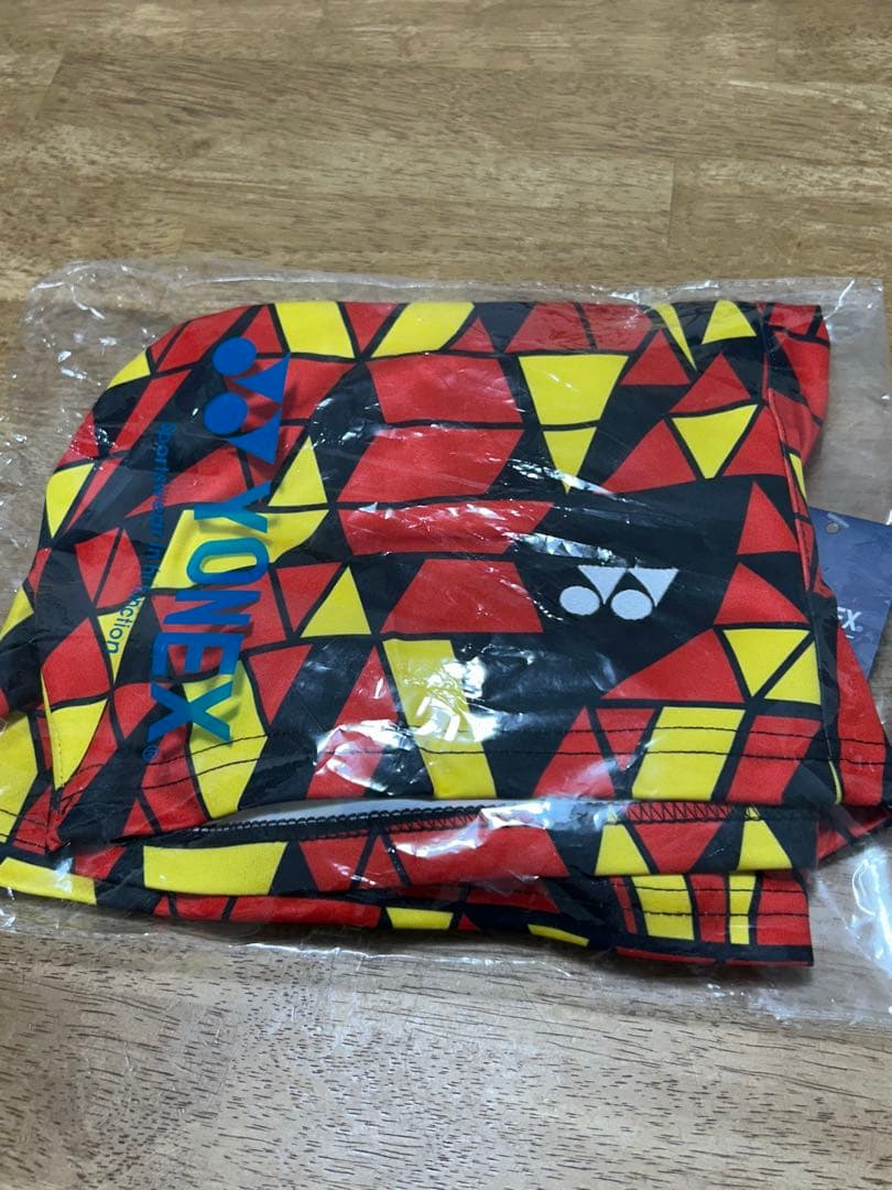 YONEX バドミントン テニス ハーフパンツ 幾何学模様 Lサイズ 新品未使用