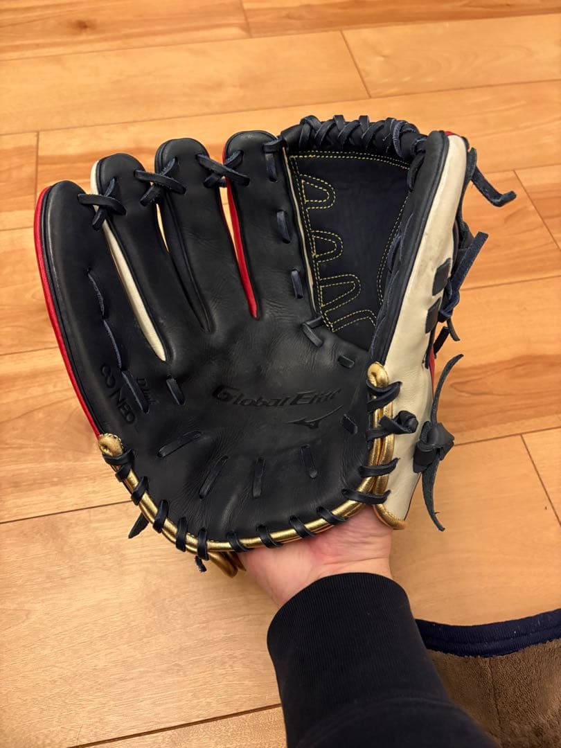 Mizuno Global Elite 軟式　左投げ　侍JAPANカラー