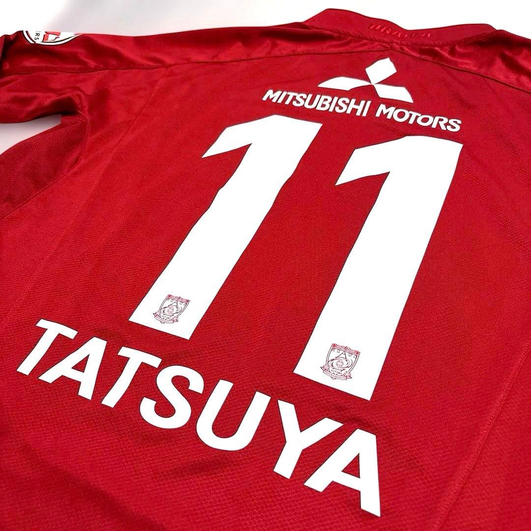 NIKE 浦和レッズ 2009 #11 田中達也 ホーム ユニフォーム 長袖 L