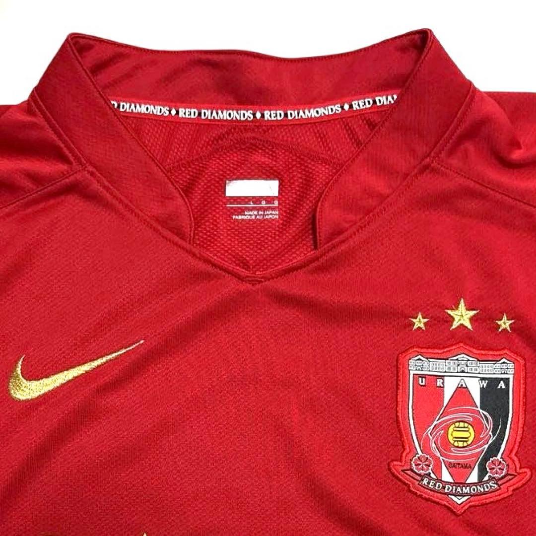 NIKE 浦和レッズ 2009 #11 田中達也 ホーム ユニフォーム 長袖 L