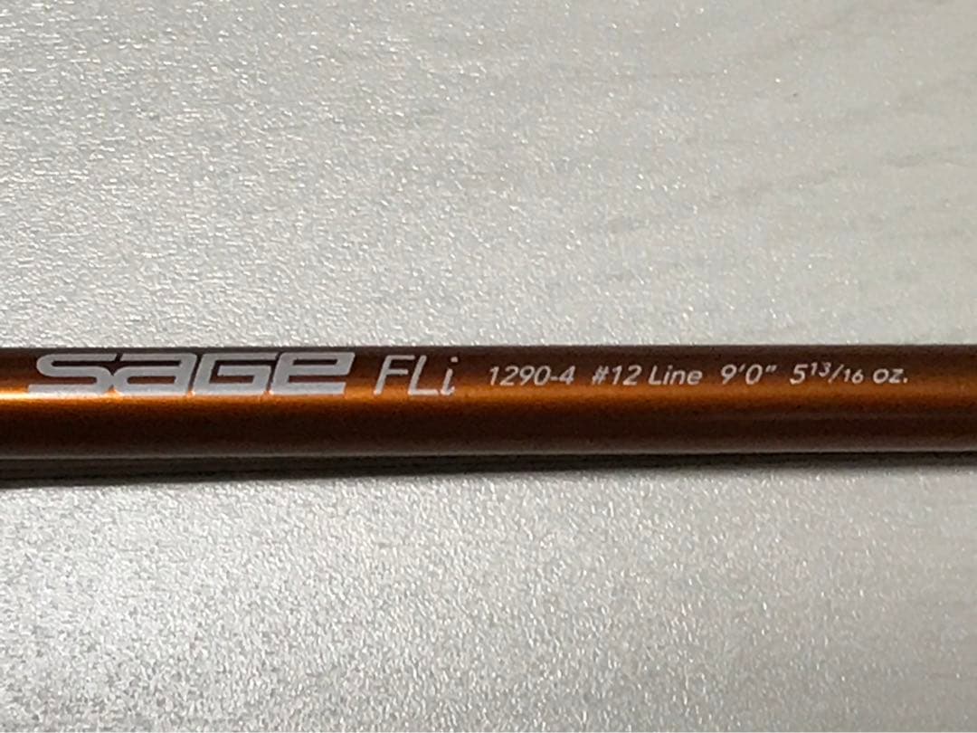 Sage FLi 1290-4 9ft #12 フライロッド