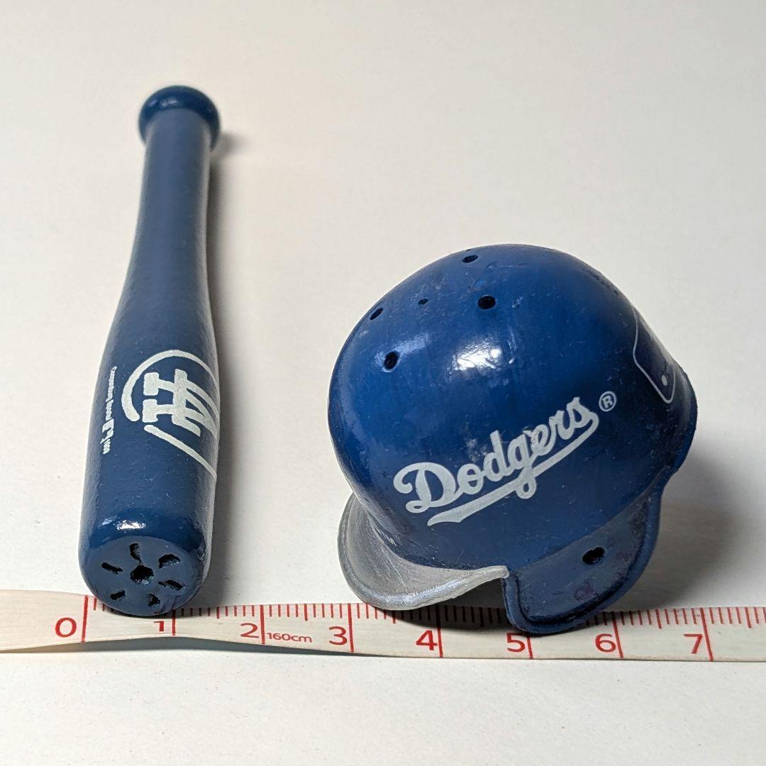 ドジャース　ミニチュアバットヘルメット