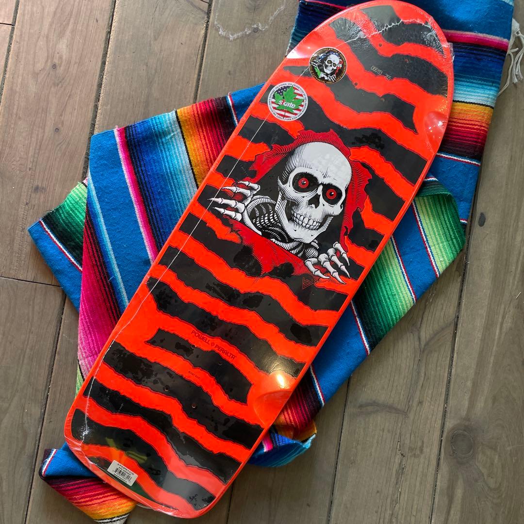 POWELL PERALTA パウエルスケートデッキ スカル